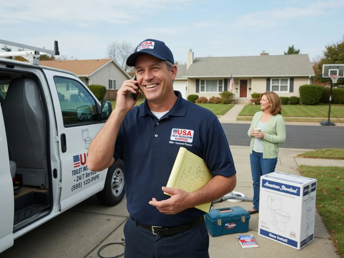 Toilet Installation Petroleum, IN FAQs